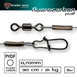 Поводки / Sprut Fluorocarbon (30cm/0,70mm/21kg) упак: 3шт